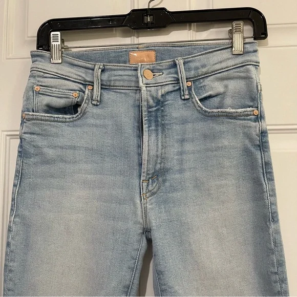 MOTHER The Insider Crop Step FrayJeans In LIMITED EDITION Size 26